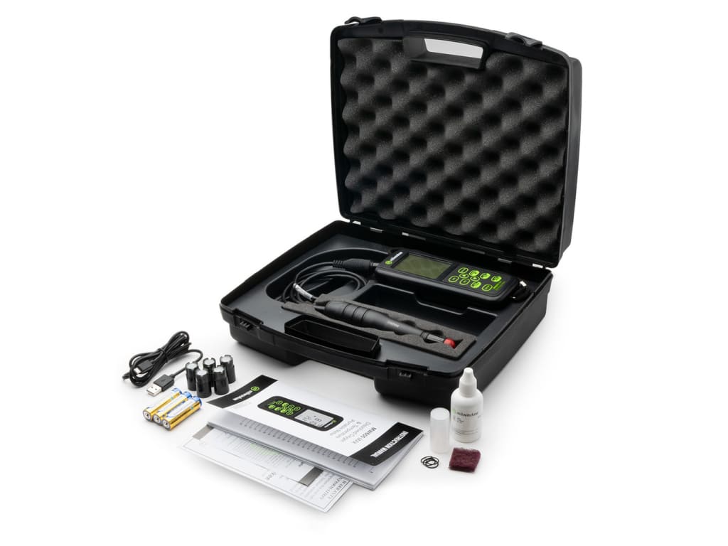 Milwaukee MW605 - Medidor de Temperatura y Oxígeno Disuelto