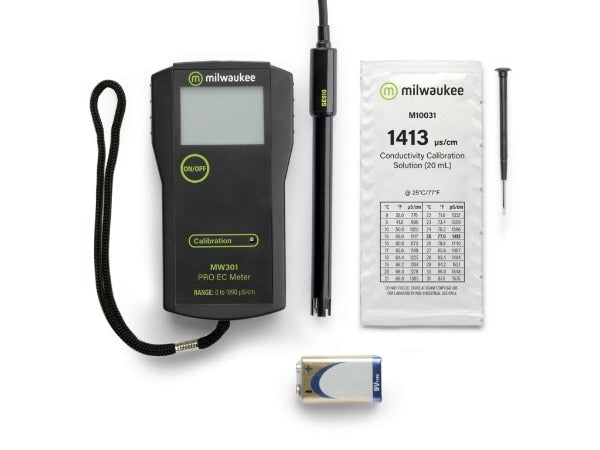 Milwaukee MW301 - Medidor PRO de Conductividad