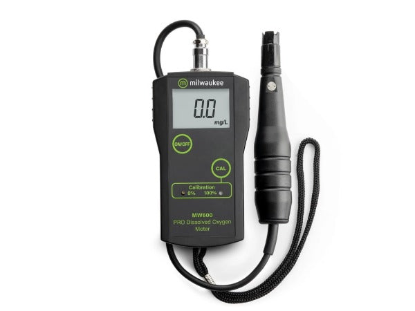 Milwaukee MW600 - Medidor PRO de Oxígeno Disuelto