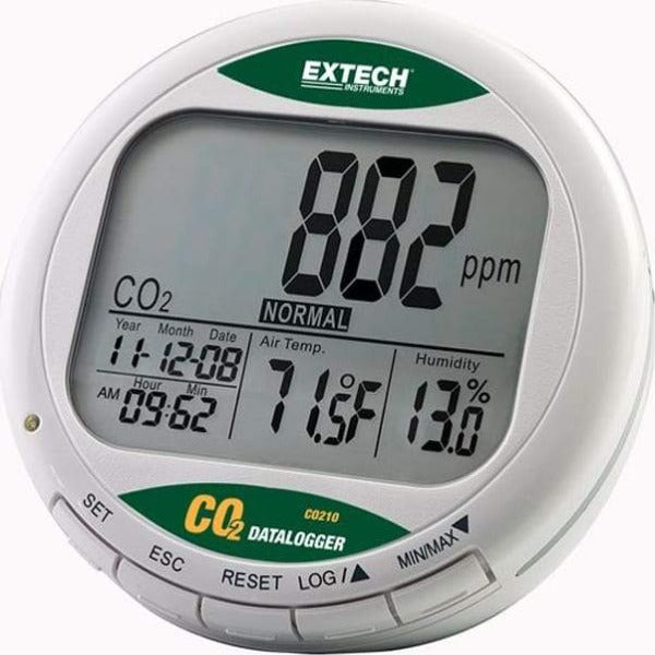 Extech CO210 - Monitor y Datalogger de CO2/ Temperatura y Humedad