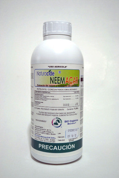 NEEMACAR - Insecticida Orgánico a Base de Neem y Canela