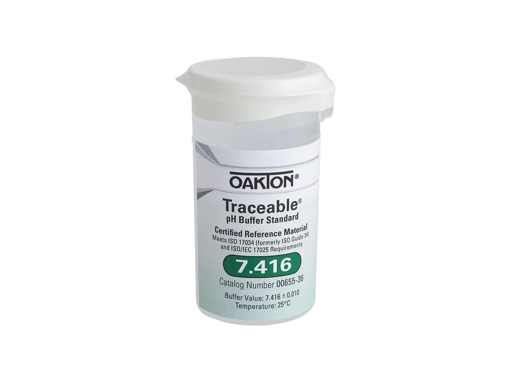 Oakton - Soluciones Buffer de una Sola Acción Trazable de pH