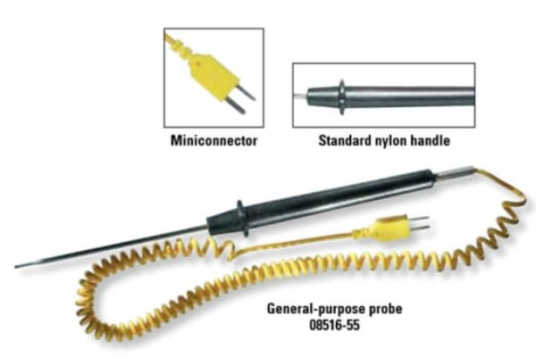 Oakton WD-08516-55 - Miniconector Digi-Sense Tipo K Sonda Estándar
