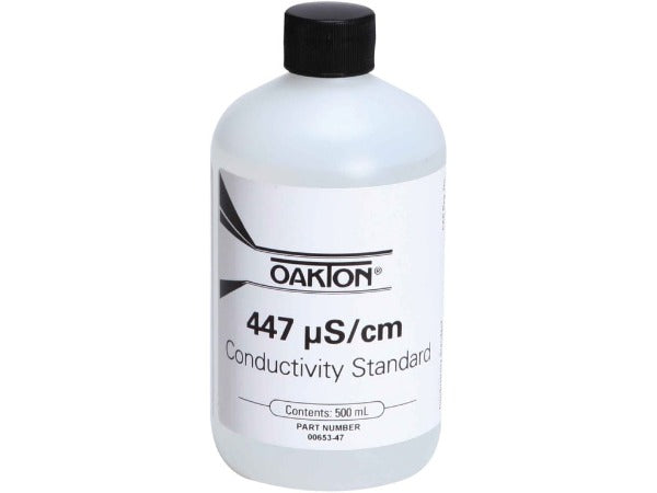 Oakton WD-00653-47 - Estándar de Conductividad y TDS, 447 uS; 500ml