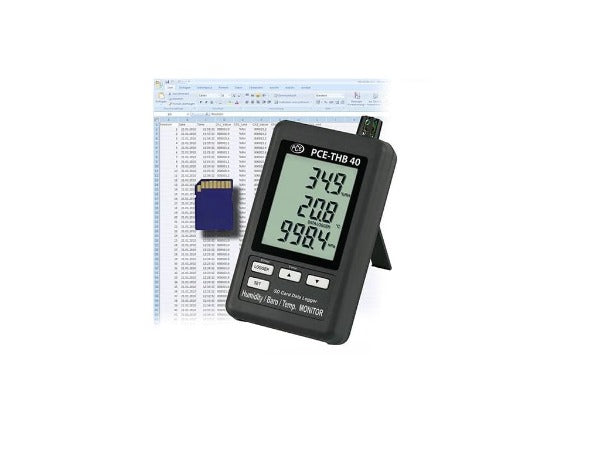 PCE-THB 40 - Monitor de Temperatura/ Humedad y Presión Barométrica