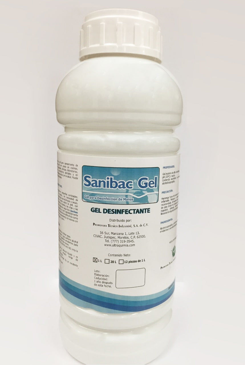 Gel Antibacterial Sanitizante Sanibac