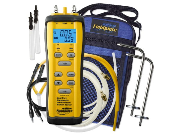 Fieldpiece SDMN6 - Manómetro de Doble Puerto