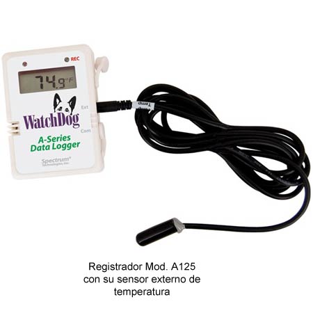 WatchDog A125 - Registrador de Temperatura y Humedad