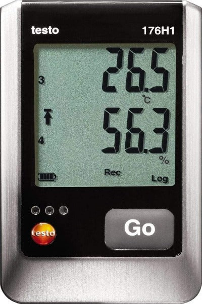 Testo 176 H1 Registrador de Datos de Temperatura y Humedad