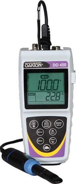 Oakton WD-35640-30  DO 450 Medidor de Oxígeno Disuelto / Fluoruro