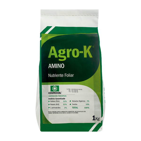 Fertilizante Agro-k Amino- Nutriente Foliar en Polvo
