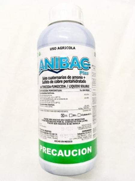 ANIBAC PLUS Sales Cuaternarias de Amonio con Cobre