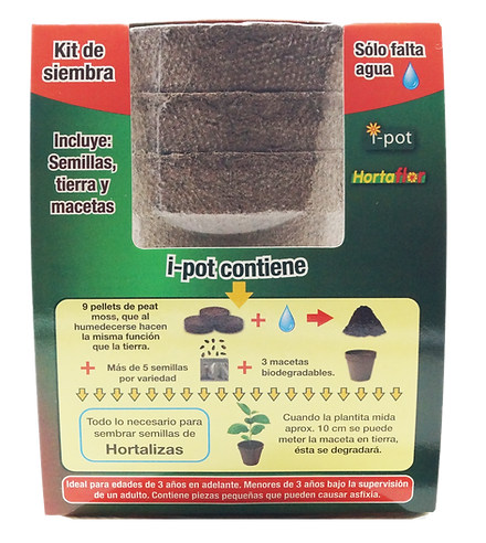 Kit de Siembra de Hortalizas Ipot