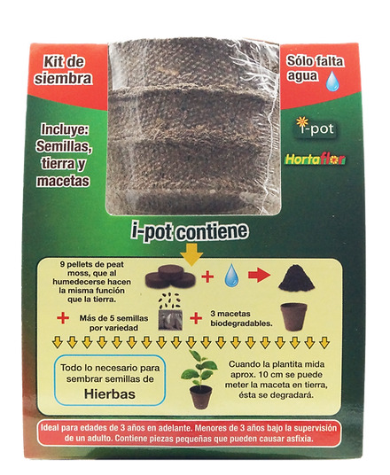 Kit de Siembra de Hierbas Ipot