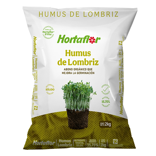 Humus de Lombriz - Fertilizante para Cultivo