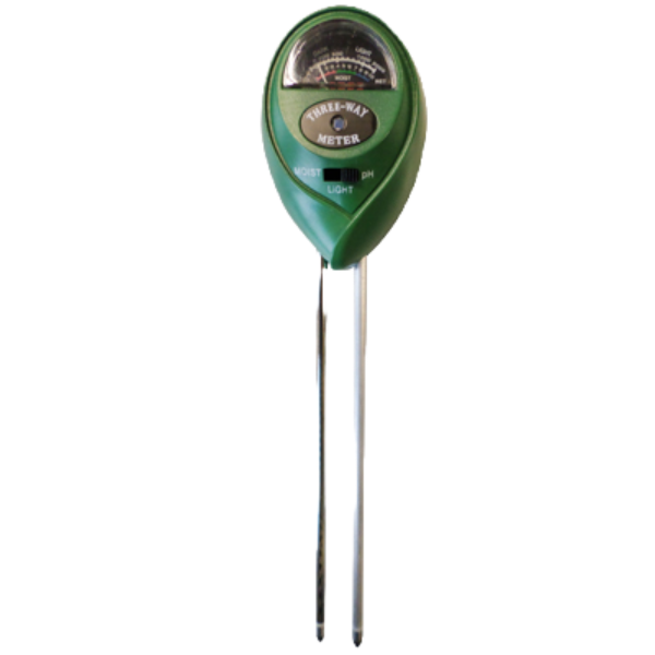 ALLA FRANCE 92100-001/B - Medidor de pH/ Humedad y Luz para Suelo

