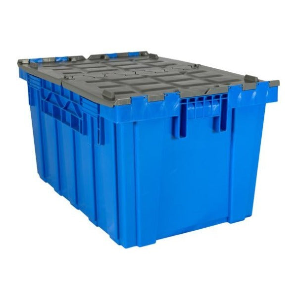 Caja de plástico con tapa cm 35x25x20(h.)
