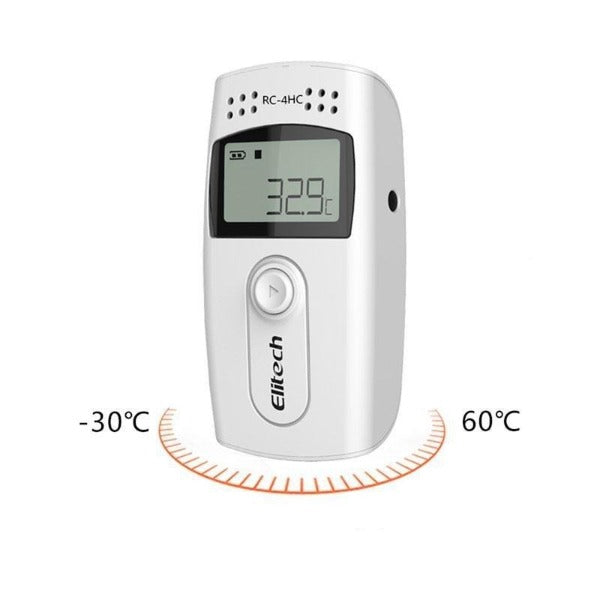 Elitech Rc4hc Elitech RC-4HC - Registrador de Datos de Temperatura y Humedad ...