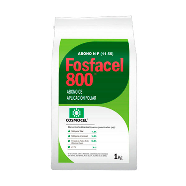 Fertilizante Fosfacel 800 Amino en Polvo 1 kg