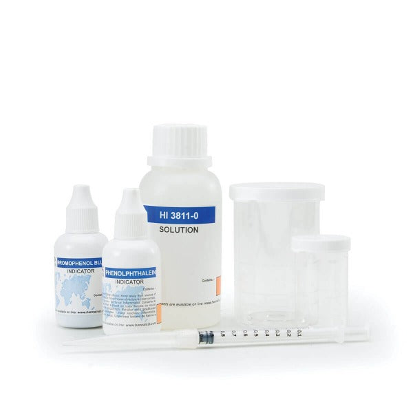 HI3811 - Kit de Prueba Química para Alcalinidad