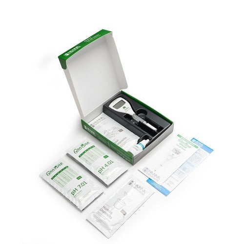 Medidor de pH en suelo GroLine HI981030