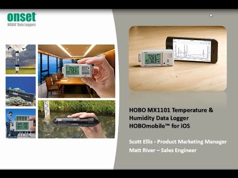 HOBO MX1101 - Registrador de Datos de Temperatura y Humedad Bluetooth