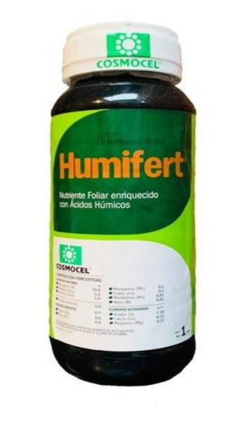 Fertilizante Humifert Nutriente Foliar Líquido de 1 lt