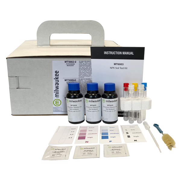Milwaukee MT6003 - Kit de Prueba de Suelo NPK