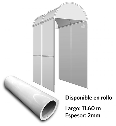 LAMINAS DE PVC PARA SECTOR AGROPECUARIO