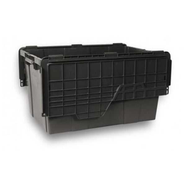 Caja de Plástico para Almacén 28 kg con Tapas Dobles